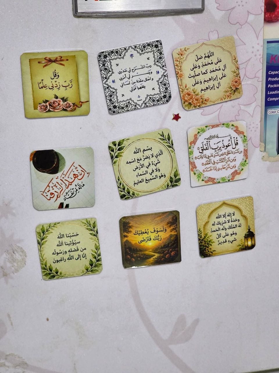 Kişiye Özel Fotoğraf Baskılı Buzdolabı Mıknatısı (8 Adet) — 2